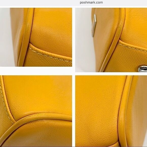 TUMI Villa Lucca City Tote Bag with tortoise tumi logo. - Picture 6 of 6